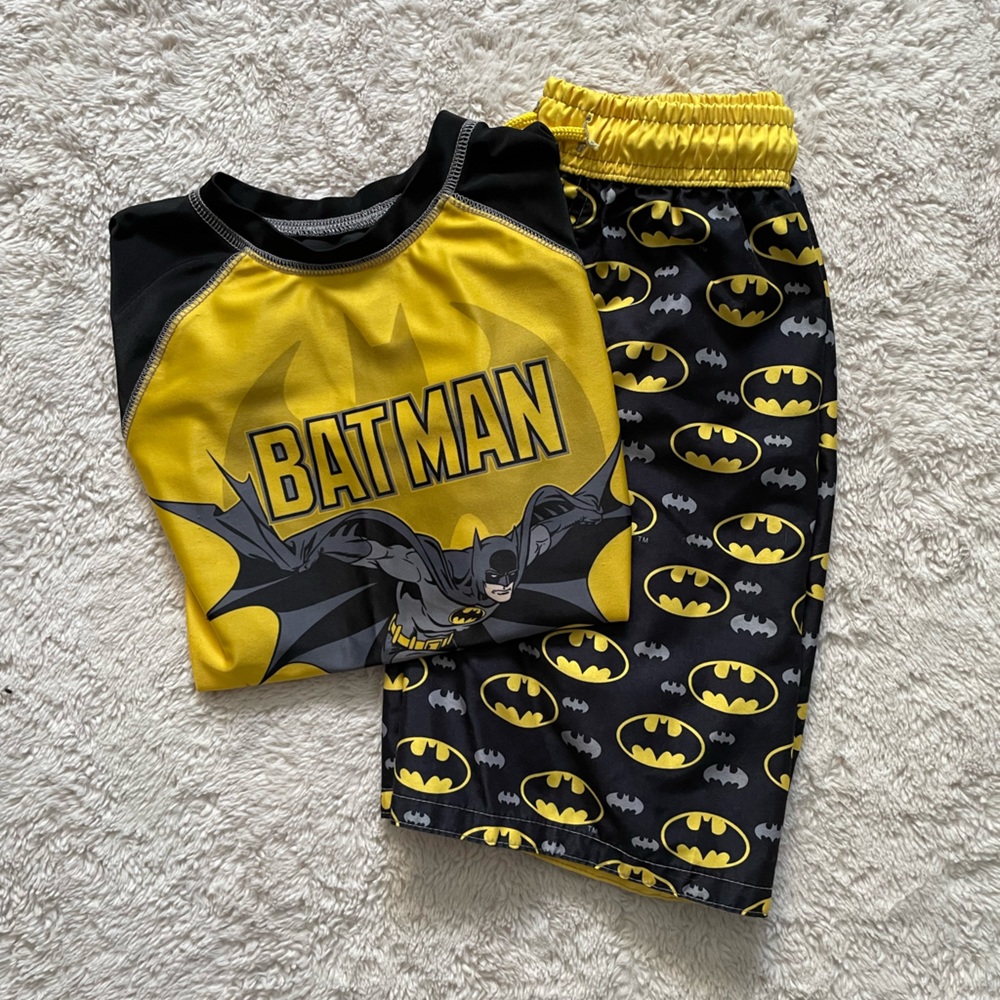Batman Boy’s Swimwear Set (Size 7)